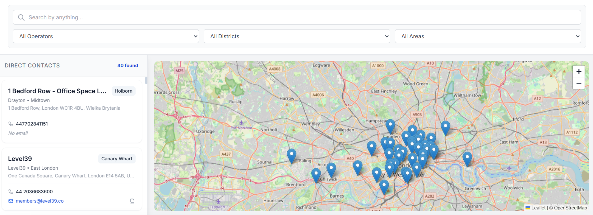 Flex Location Platform Preview